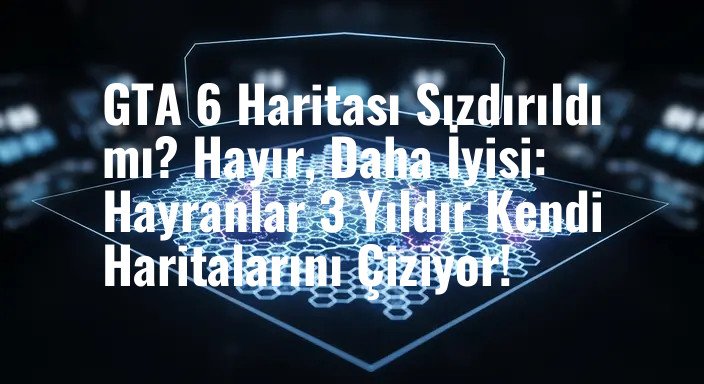 GTA 6 Haritası Sızdırıldı mı? Hayır, Daha İyisi: Hayranlar 3 Yıldır Kendi Haritalarını Çiziyor!