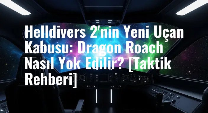 Helldivers 2'nin Yeni Uçan Kabusu: Dragon Roach Nasıl Yok Edilir? [Taktik Rehberi]