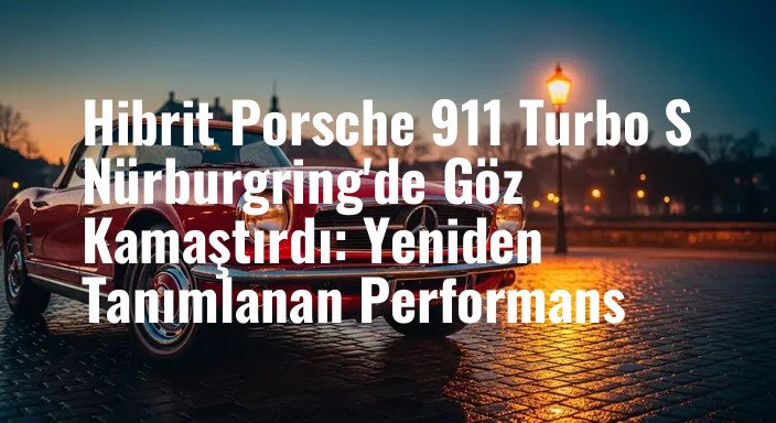 Hibrit Porsche 911 Turbo S Nürburgring'de Göz Kamaştırdı: Yeniden Tanımlanan Performans