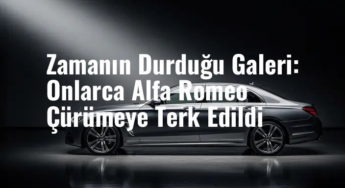 Zamanın Durduğu Galeri: Onlarca Alfa Romeo Çürümeye Terk Edildi