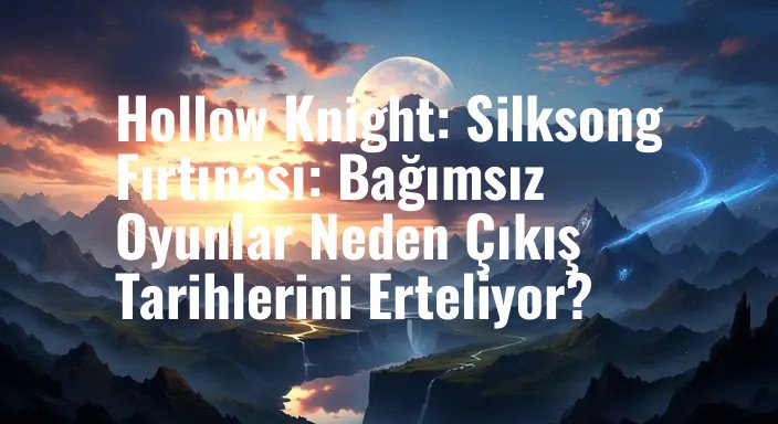 Hollow Knight: Silksong Fırtınası: Bağımsız Oyunlar Neden Çıkış Tarihlerini Erteliyor?