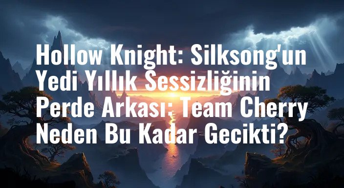 Hollow Knight: Silksong'un Yedi Yıllık Sessizliğinin Perde Arkası: Team Cherry Neden Bu Kadar Gecikti?