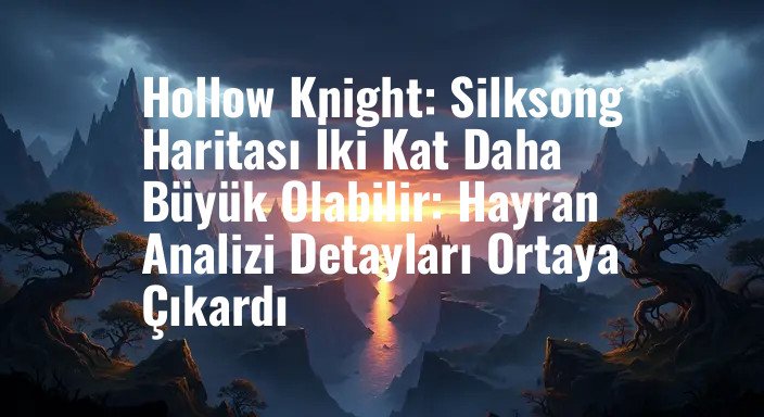 Hollow Knight: Silksong Haritası İki Kat Daha Büyük Olabilir: Hayran Analizi Detayları Ortaya Çıkardı