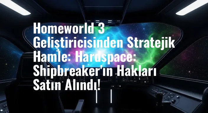 Homeworld 3 Geliştiricisinden Stratejik Hamle: Hardspace: Shipbreaker'ın Hakları Satın Alındı!
