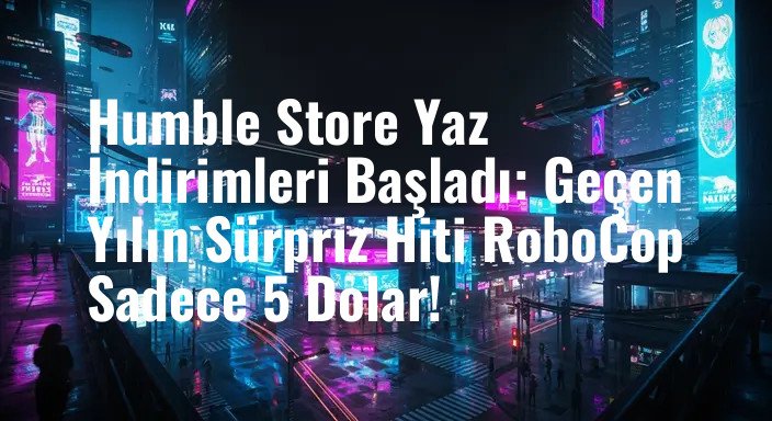 Humble Store Yaz İndirimleri Başladı: Geçen Yılın Sürpriz Hiti RoboCop Sadece 5 Dolar!