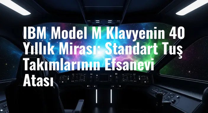 IBM Model M Klavyenin 40 Yıllık Mirası: Standart Tuş Takımlarının Efsanevi Atası