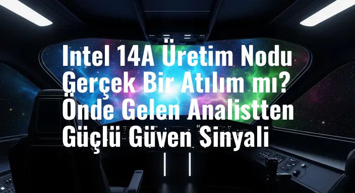Intel 14A Üretim Nodu Gerçek Bir Atılım mı? Önde Gelen Analistten Güçlü Güven Sinyali