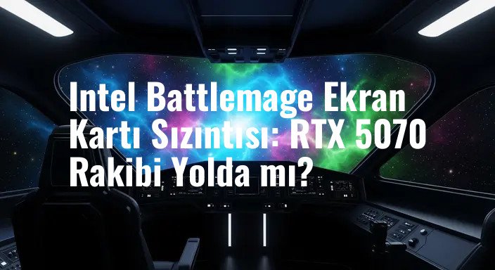 Intel Battlemage Ekran Kartı Sızıntısı: RTX 5070 Rakibi Yolda mı?