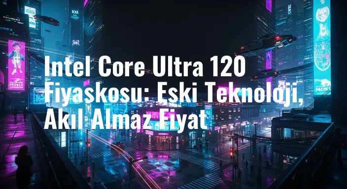 Intel Core Ultra 120 Fiyaskosu: Eski Teknoloji, Akıl Almaz Fiyat