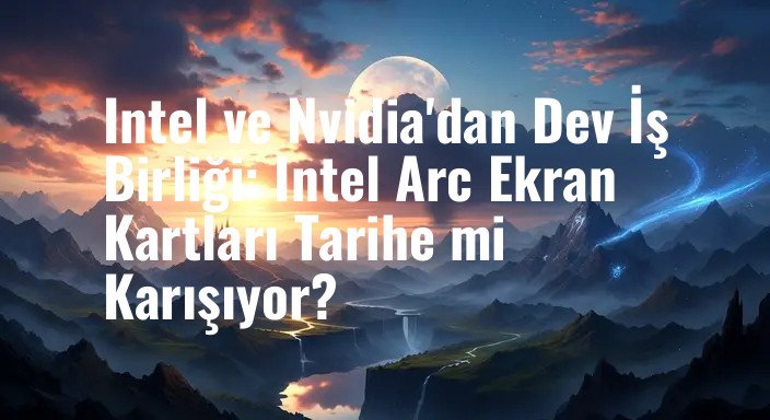 Intel ve Nvidia'dan Dev İş Birliği: Intel Arc Ekran Kartları Tarihe mi Karışıyor?