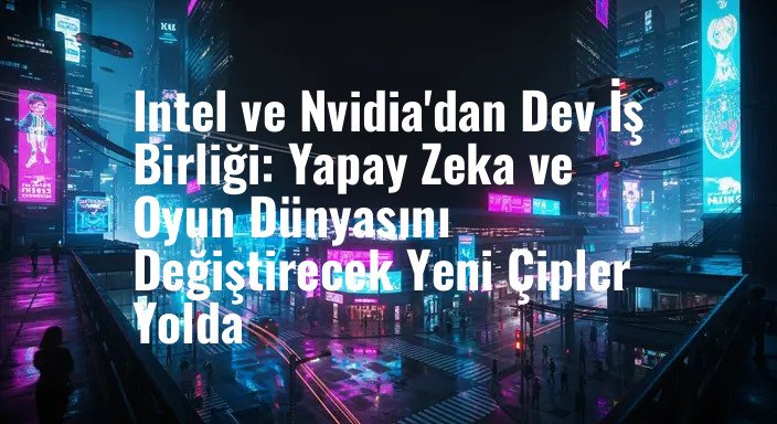 Intel ve Nvidia'dan Dev İş Birliği: Yapay Zeka ve Oyun Dünyasını Değiştirecek Yeni Çipler Yolda