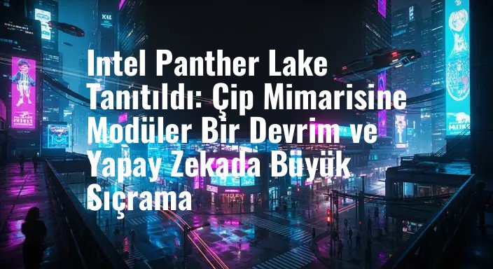 Intel Panther Lake Tanıtıldı: Çip Mimarisine Modüler Bir Devrim ve Yapay Zekada Büyük Sıçrama