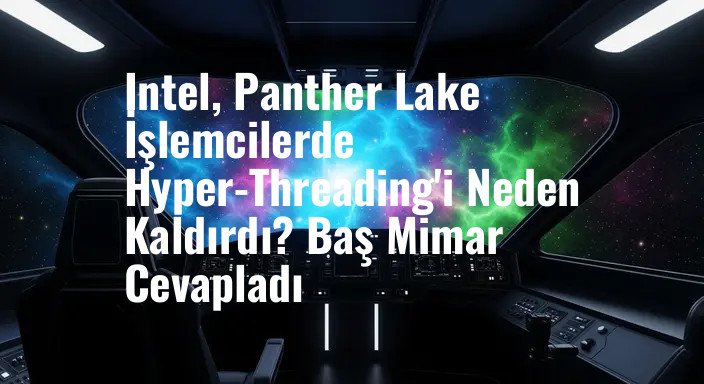 Intel, Panther Lake İşlemcilerde Hyper-Threading'i Neden Kaldırdı? Baş Mimar Cevapladı
