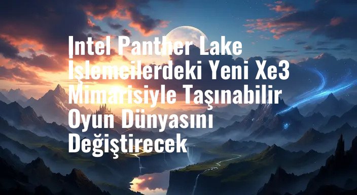 Intel Panther Lake İşlemcilerdeki Yeni Xe3 Mimarisiyle Taşınabilir Oyun Dünyasını Değiştirecek