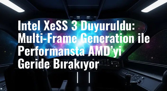 Intel XeSS 3 Duyuruldu: Multi-Frame Generation ile Performansta AMD’yi Geride Bırakıyor