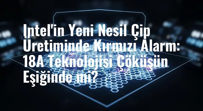 Intel'in Yeni Nesil Çip Üretiminde Kırmızı Alarm: 18A Teknolojisi Çöküşün Eşiğinde mi?