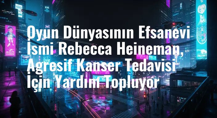 Oyun Dünyasının Efsanevi İsmi Rebecca Heineman, Agresif Kanser Tedavisi İçin Yardım Topluyor