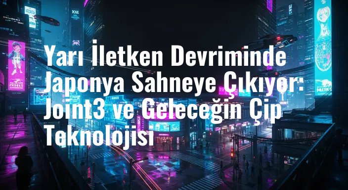 Yarı İletken Devriminde Japonya Sahneye Çıkıyor: Joint3 ve Geleceğin Çip Teknolojisi
