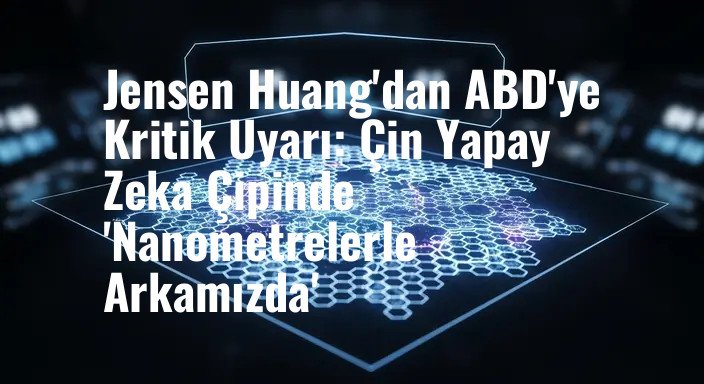 Jensen Huang'dan ABD'ye Kritik Uyarı: Çin Yapay Zeka Çipinde 'Nanometrelerle Arkamızda'