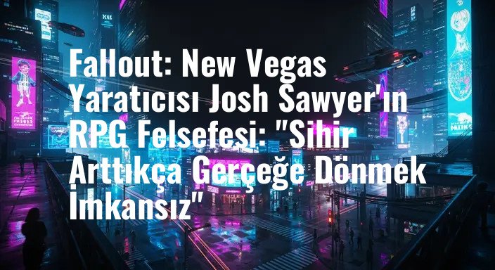 Fallout: New Vegas Yaratıcısı Josh Sawyer'ın RPG Felsefesi: "Sihir Arttıkça Gerçeğe Dönmek İmkansız"