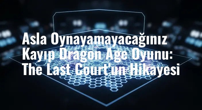 Asla Oynayamayacağınız Kayıp Dragon Age Oyunu: The Last Court'un Hikayesi