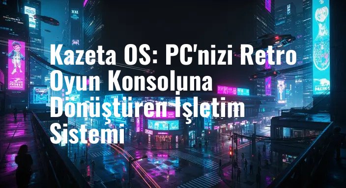 Kazeta OS: PC'nizi Retro Oyun Konsoluna Dönüştüren İşletim Sistemi