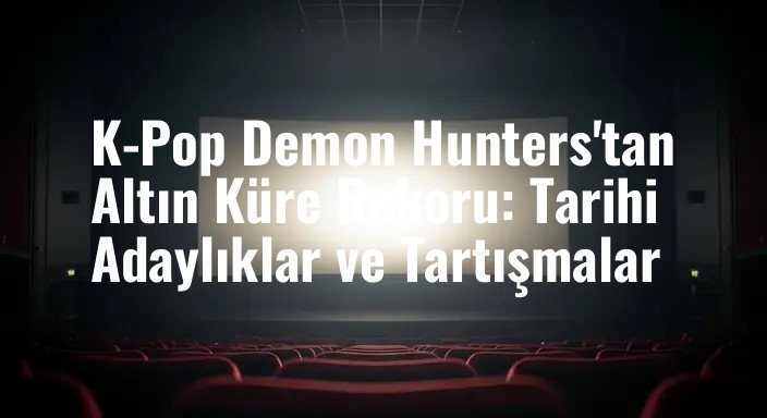 K-Pop Demon Hunters'tan Altın Küre Rekoru: Tarihi Adaylıklar ve Tartışmalar