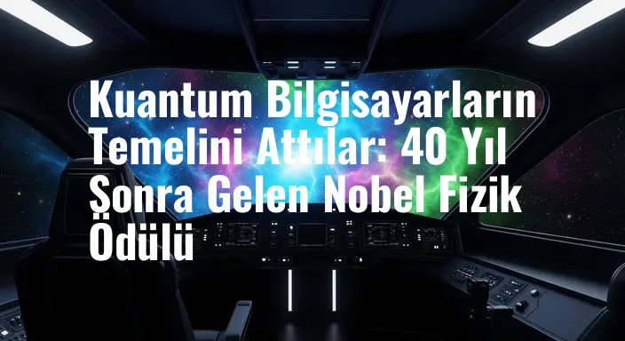 Kuantum Bilgisayarların Temelini Attılar: 40 Yıl Sonra Gelen Nobel Fizik Ödülü