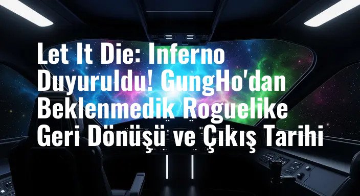 Let It Die: Inferno Duyuruldu! GungHo'dan Beklenmedik Roguelike Geri Dönüşü ve Çıkış Tarihi