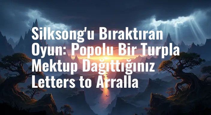 Silksong'u Bıraktıran Oyun: Popolu Bir Turpla Mektup Dağıttığınız Letters to Arralla