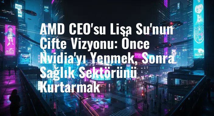 AMD CEO'su Lisa Su'nun Çifte Vizyonu: Önce Nvidia'yı Yenmek, Sonra Sağlık Sektörünü Kurtarmak