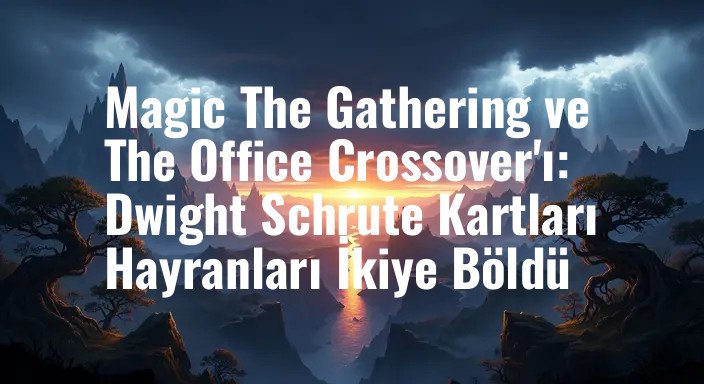 Magic The Gathering ve The Office Crossover'ı: Dwight Schrute Kartları Hayranları İkiye Böldü