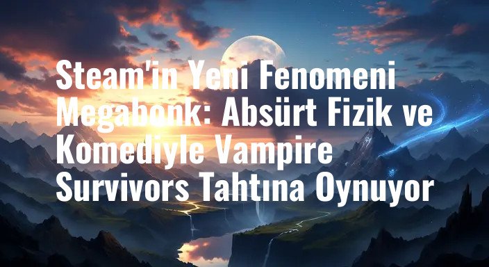 Steam'in Yeni Fenomeni Megabonk: Absürt Fizik ve Komediyle Vampire Survivors Tahtına Oynuyor