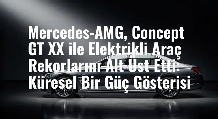 Mercedes-AMG, Concept GT XX ile Elektrikli Araç Rekorlarını Alt Üst Etti: Küresel Bir Güç Gösterisi
