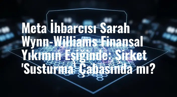 Meta İhbarcısı Sarah Wynn-Williams Finansal Yıkımın Eşiğinde: Şirket 'Susturma' Çabasında mı?