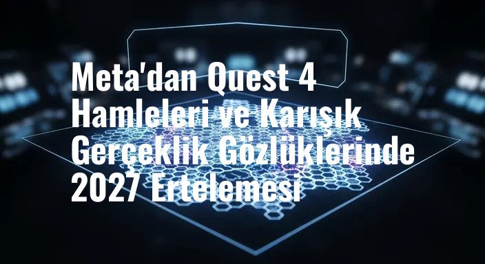 Meta'dan Quest 4 Hamleleri ve Karışık Gerçeklik Gözlüklerinde 2027 Ertelemesi