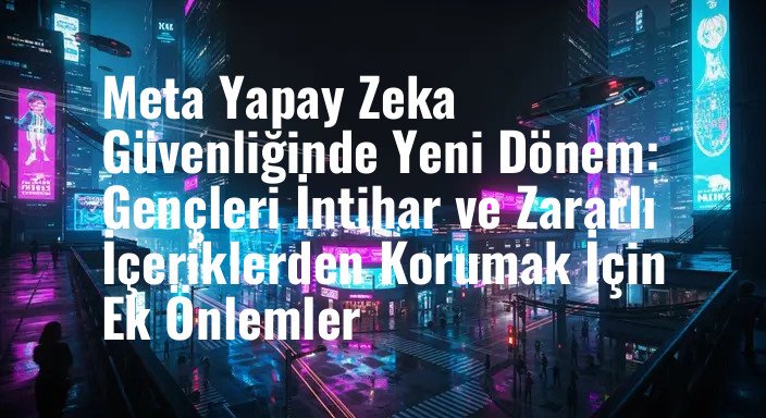Meta Yapay Zeka Güvenliğinde Yeni Dönem: Gençleri İntihar ve Zararlı İçeriklerden Korumak İçin Ek Önlemler