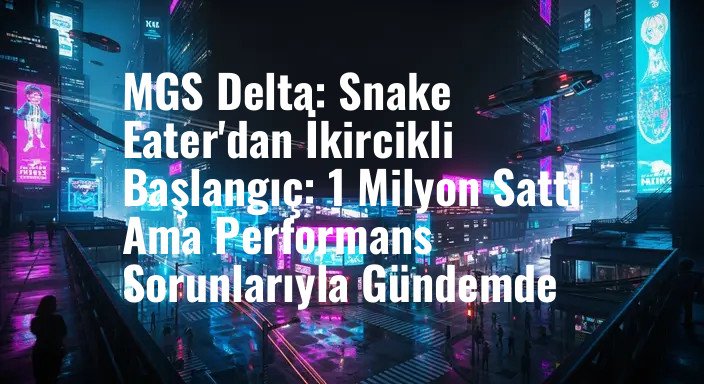 MGS Delta: Snake Eater'dan İkircikli Başlangıç: 1 Milyon Sattı Ama Performans Sorunlarıyla Gündemde