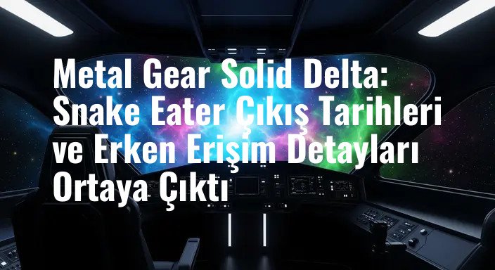 Metal Gear Solid Delta: Snake Eater Çıkış Tarihleri ve Erken Erişim Detayları Ortaya Çıktı
