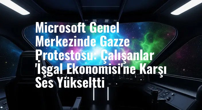 Microsoft Genel Merkezinde Gazze Protestosu: Çalışanlar 'İşgal Ekonomisi'ne Karşı Ses Yükseltti