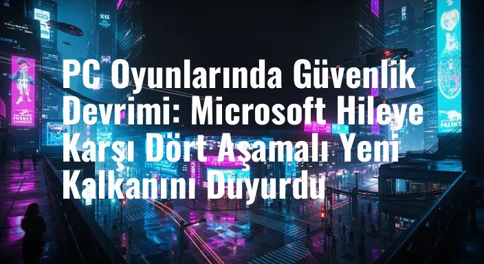 PC Oyunlarında Güvenlik Devrimi: Microsoft Hileye Karşı Dört Aşamalı Yeni Kalkanını Duyurdu