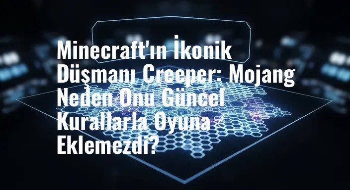 Minecraft'ın İkonik Düşmanı Creeper: Mojang Neden Onu Güncel Kurallarla Oyuna Eklemezdi?