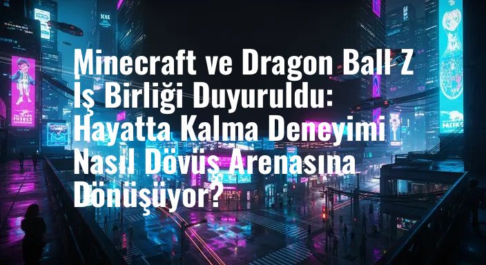 Minecraft ve Dragon Ball Z İş Birliği Duyuruldu: Hayatta Kalma Deneyimi Nasıl Dövüş Arenasına Dönüşüyor?