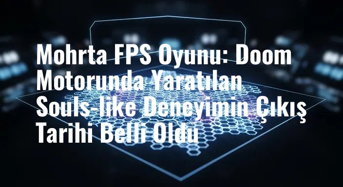 Mohrta FPS Oyunu: Doom Motorunda Yaratılan Souls-like Deneyimin Çıkış Tarihi Belli Oldu
