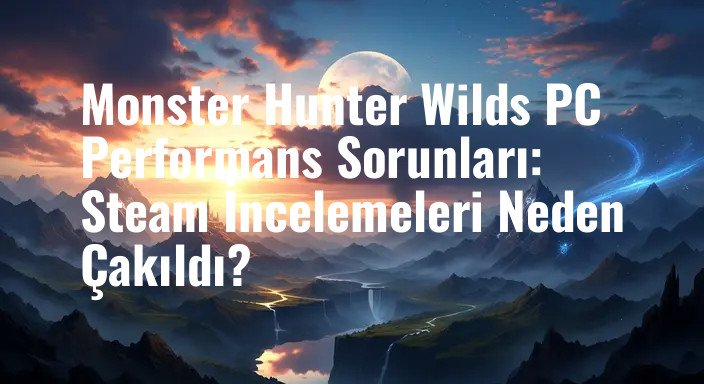 Monster Hunter Wilds PC Performans Sorunları: Steam İncelemeleri Neden Çakıldı?