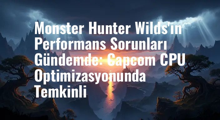 Monster Hunter Wilds'ın Performans Sorunları Gündemde: Capcom CPU Optimizasyonunda Temkinli