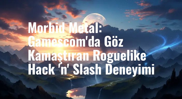 Morbid Metal: Gamescom'da Göz Kamaştıran Roguelike Hack 'n' Slash Deneyimi