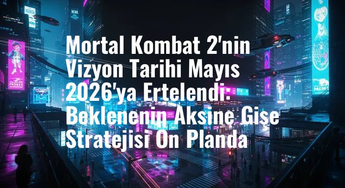 Mortal Kombat 2'nin Vizyon Tarihi Mayıs 2026'ya Ertelendi: Beklenenin Aksine Gişe Stratejisi Ön Planda
