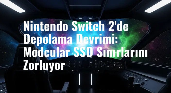 Nintendo Switch 2'de Depolama Devrimi: Modcular SSD Sınırlarını Zorluyor