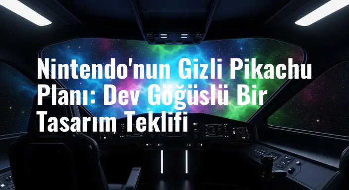 Nintendo'nun Gizli Pikachu Planı: Dev Göğüslü Bir Tasarım Teklifi